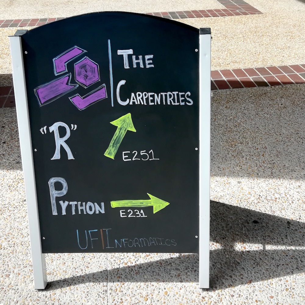 2018 August 15 Sign for concurrent R and Python workshops